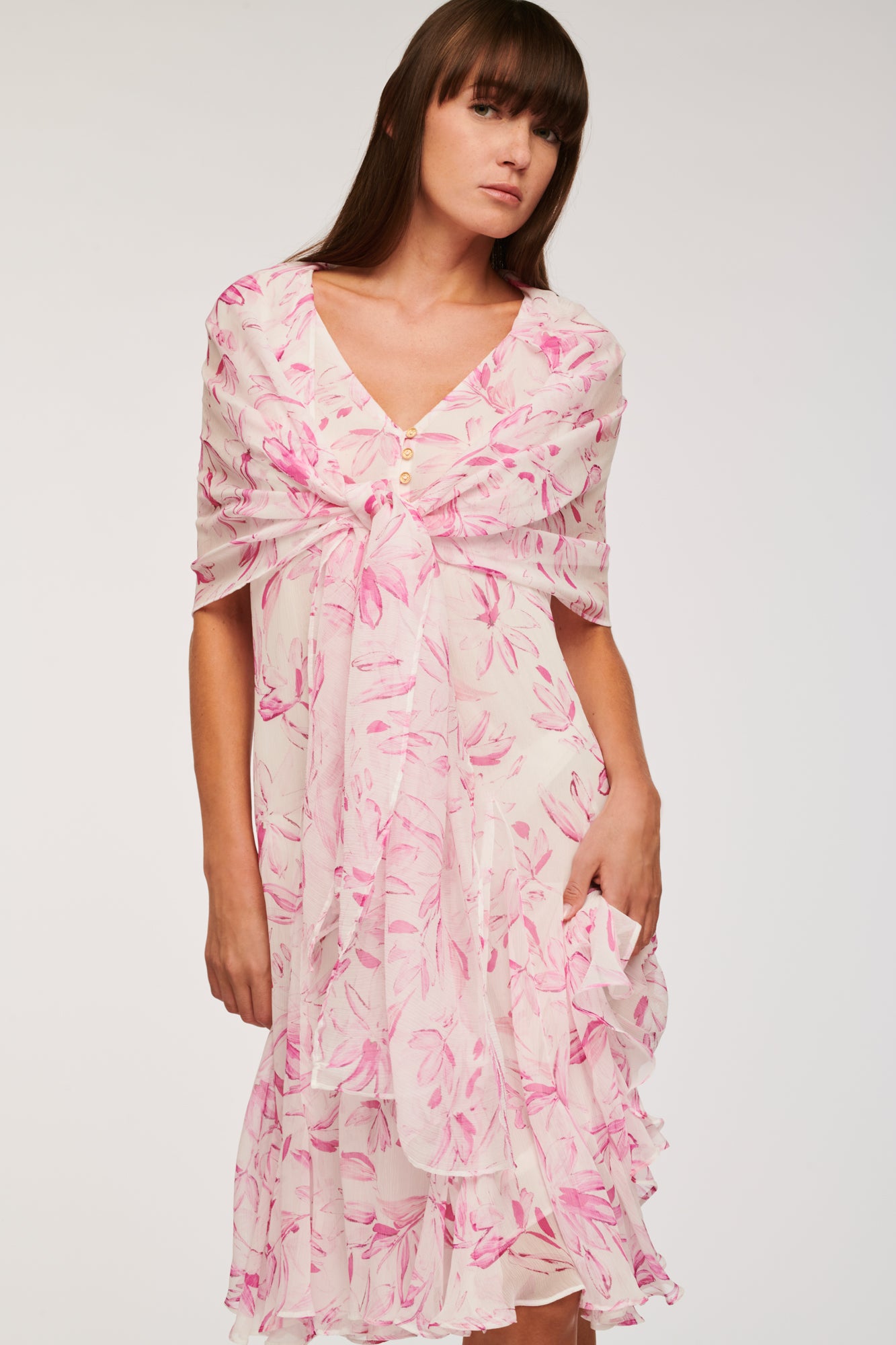 Weill Paris Robe cocktail imprimee