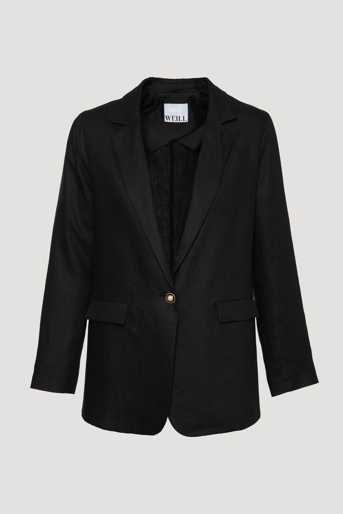 Veste blazer en lin