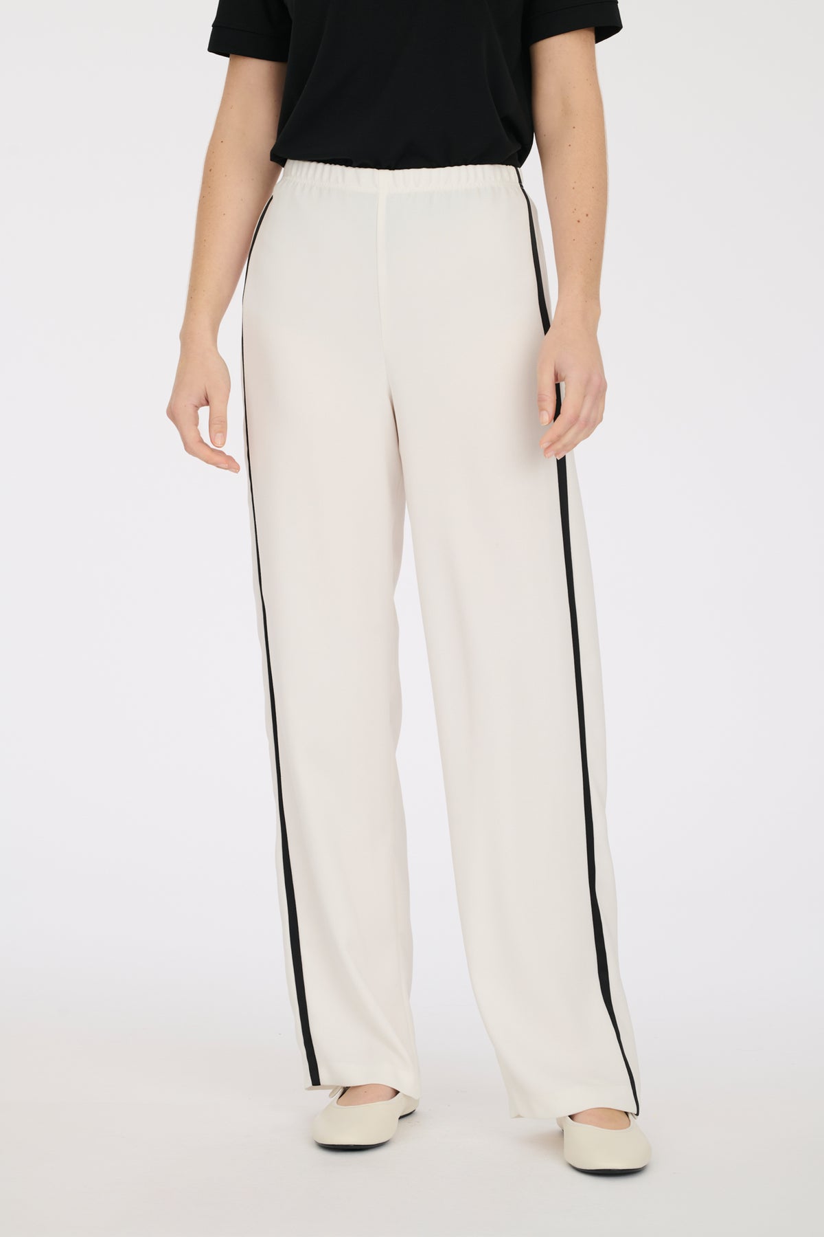 Pantalon de smoking élastiqué