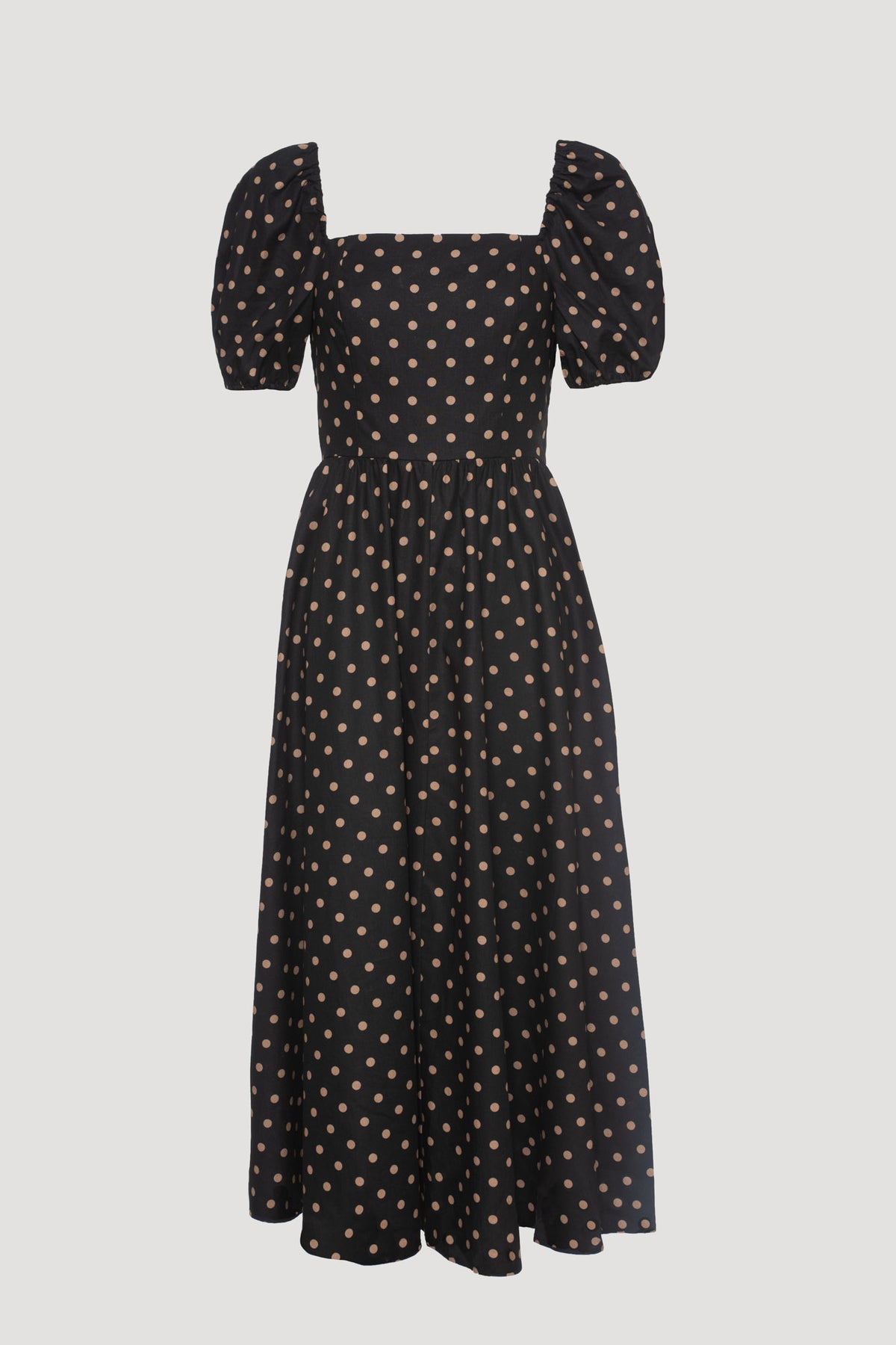 Robe imprimée à pois