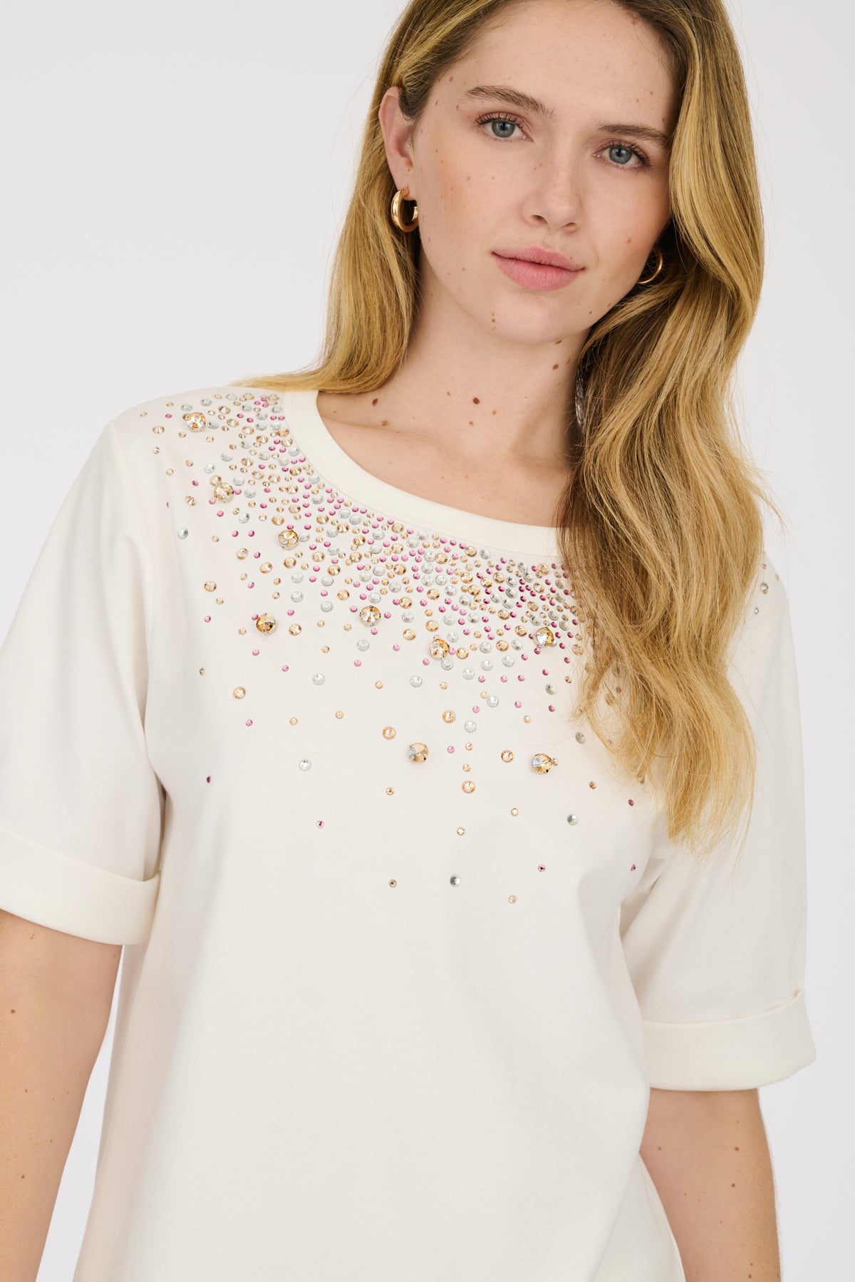 T-shirt à strass