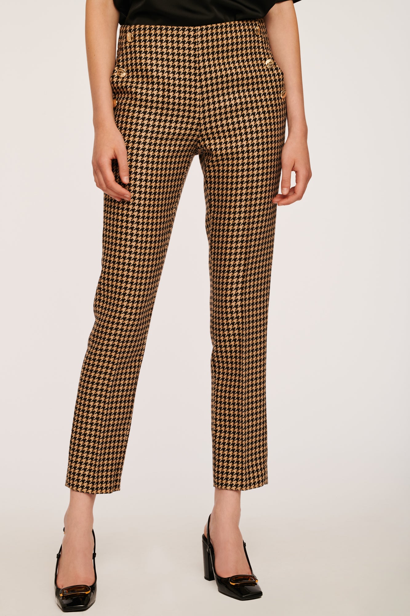 HANK PANT | houndstooth – Maria Stanley