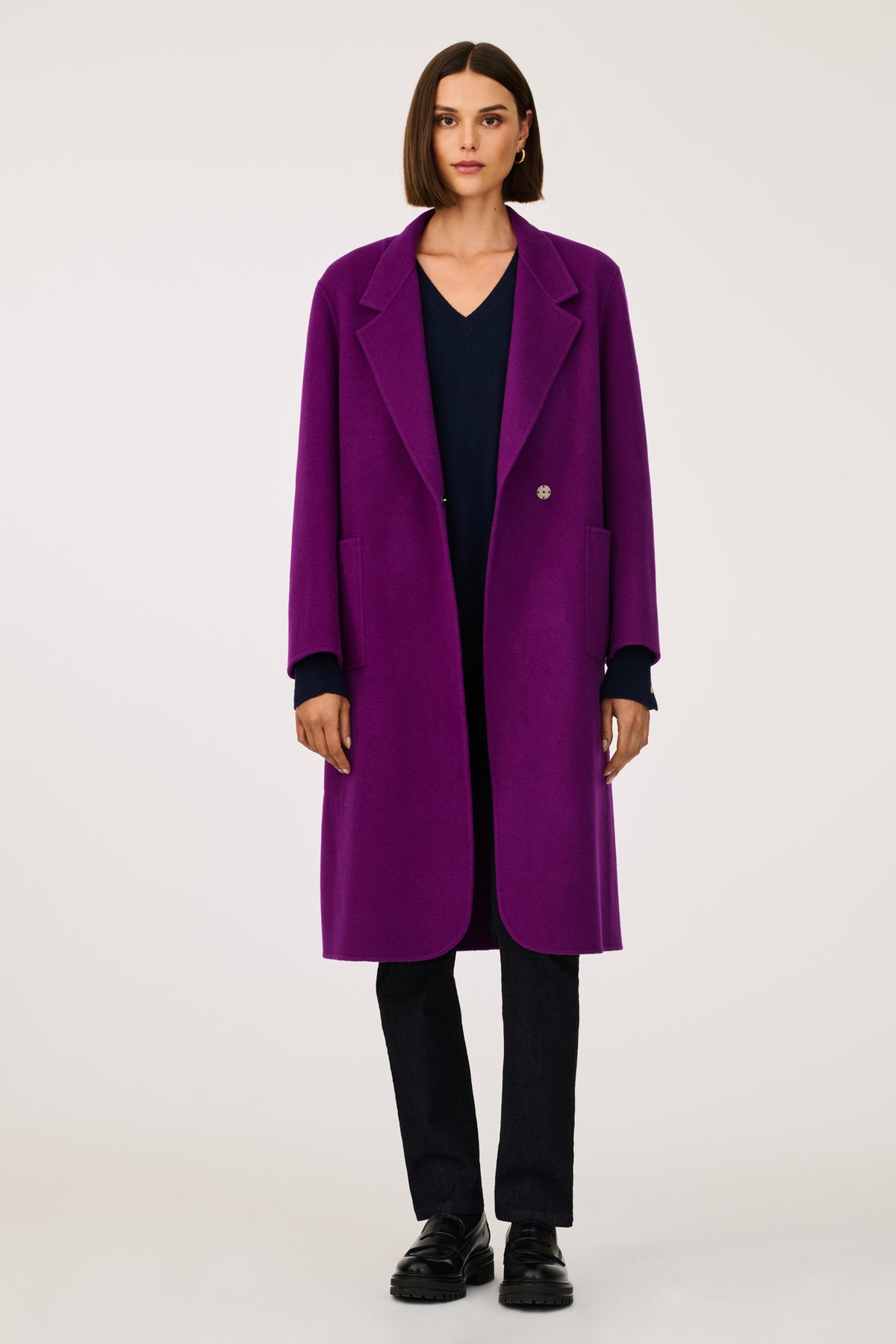 Manteau double face